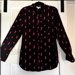 EQUIPMENT Long sleeve, button down blouse